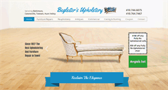 Desktop Screenshot of begleiterupholstery.com
